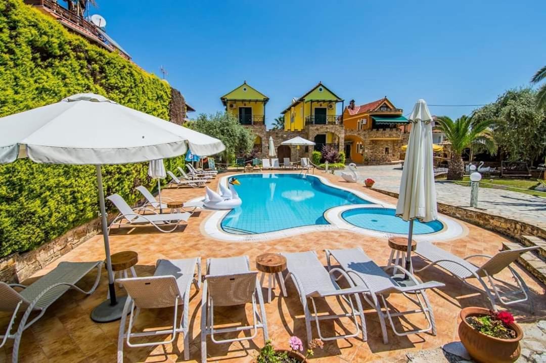 Kastro Stone House Villa สกาลา โปเตมิอัส ภายนอก รูปภาพ