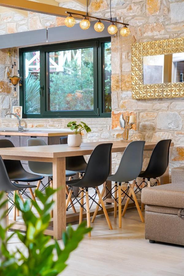 Kastro Stone House Villa สกาลา โปเตมิอัส ภายนอก รูปภาพ