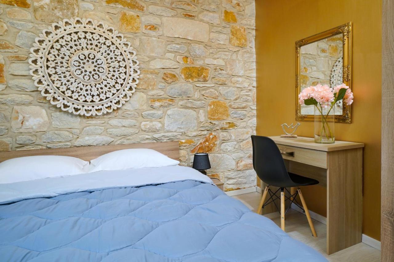 Kastro Stone House Villa สกาลา โปเตมิอัส ภายนอก รูปภาพ