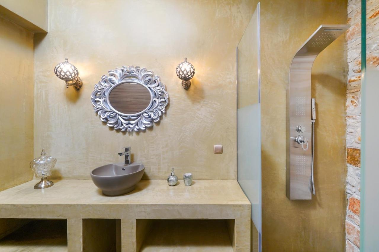 Kastro Stone House Villa สกาลา โปเตมิอัส ภายนอก รูปภาพ