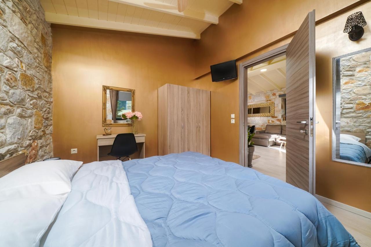 Kastro Stone House Villa สกาลา โปเตมิอัส ภายนอก รูปภาพ